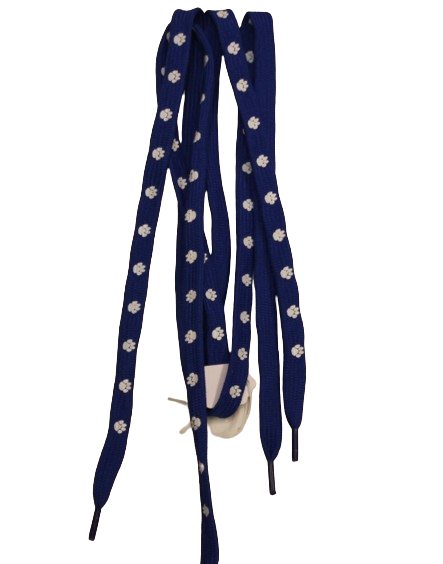 Paw print shop shoe laces